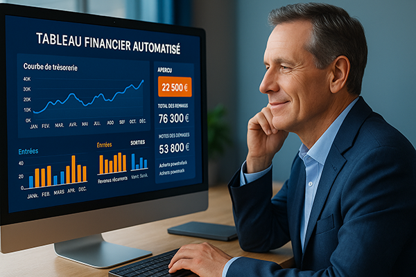 Génération automatique de rapports financiers avec IA